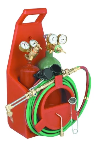 comprar Portable Torch Kit With Oxygen And Acetylene Tanks