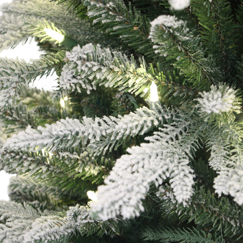 Árbol De Navidad Artificial Preiluminado 135 Cm 70 Luces