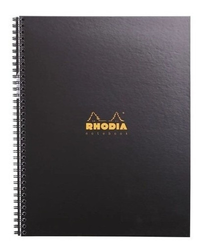 Caderno Rhodia Notebook A4+ 80 folhas  quadricualdo unidade x 1 29.7cm x 22.5cm cor violeta