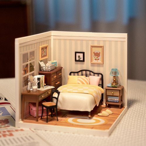 Super World Store Modelo Diy Casita Conjunto De Bloques