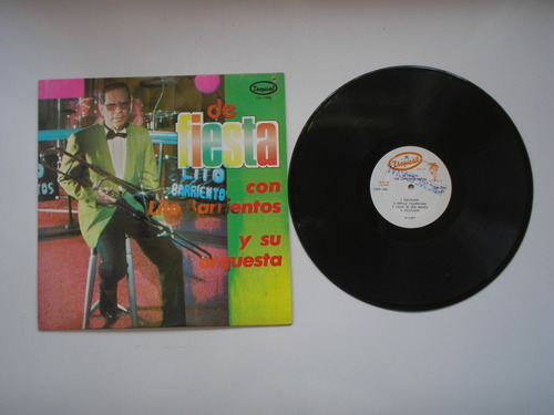  Lito Barrientos Orq De Fiesta Nuevo Lp Vinilo Colombia 1987