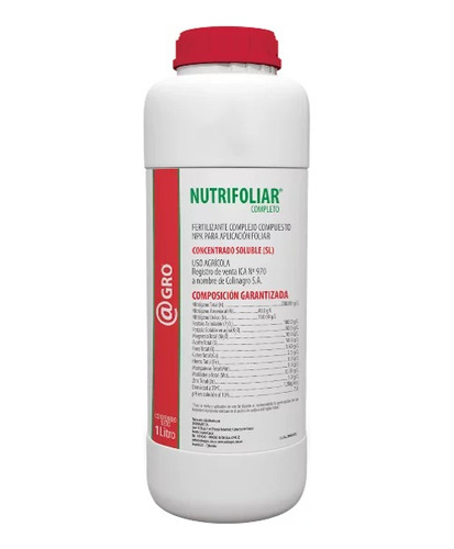 Nutrifoliar Para Plantas X Litro