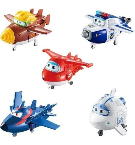 Juguetes De Acción Super Wings - Paquete De 5 Jett