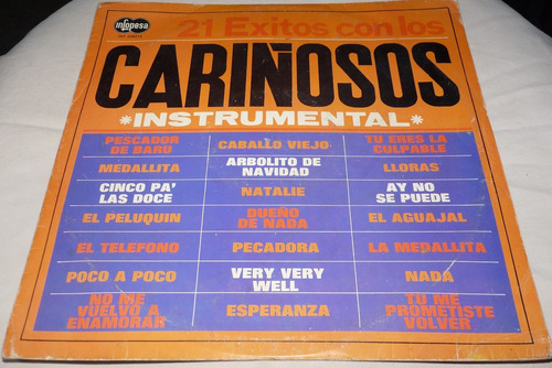 Jch- Los Cariñosos 21 Exitos Cumbia Lp Vinilo