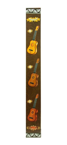 Imagem 2 de 3 de Ukulele Mini Violão Infantil Acústico Cordas Brinquedo Aço