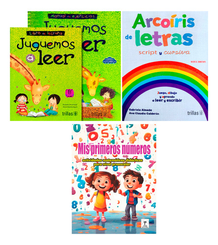 Juguemos A Leer Ed Holograma + Arcoíris + Primeros Números
