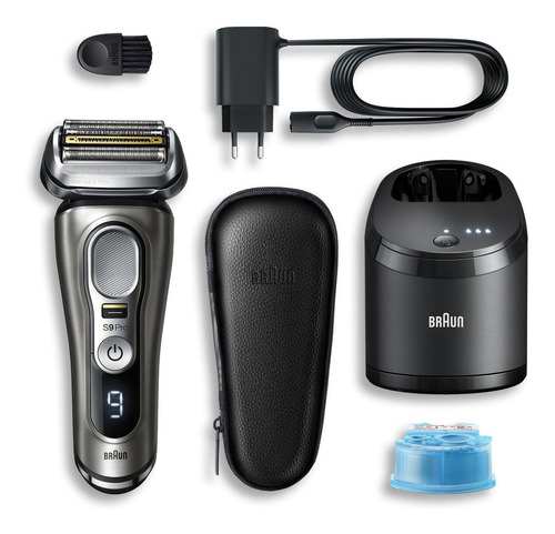Máquina Afeitadora Eléctrica Braun Series 9 Pro Para Barba Color Negro