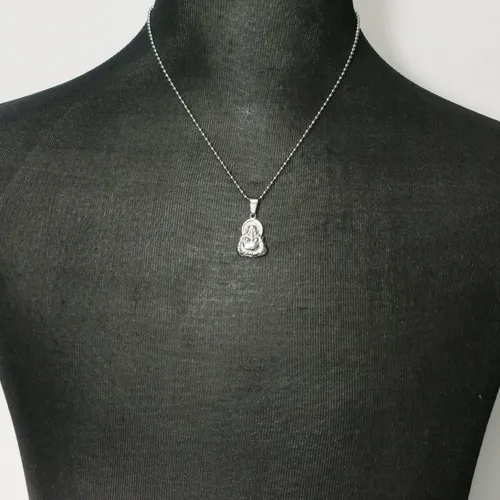 Collar Con Colgante De Buda Sonriente De Gran Barriga De