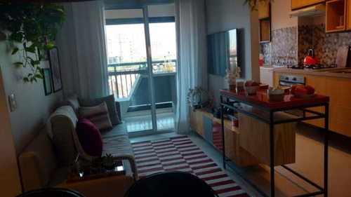 Apartamento Para Venda Em Santos, Marape, 2 Dormitórios, 1 Suíte, 1 Banheiro, 1 Vaga - St012_2-957937