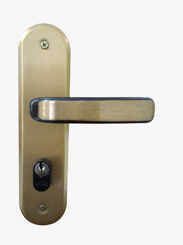 Imagem 4 de 7 de Porta Lisa Laminada Montada Com Batente De 14 Cm E Fechadura