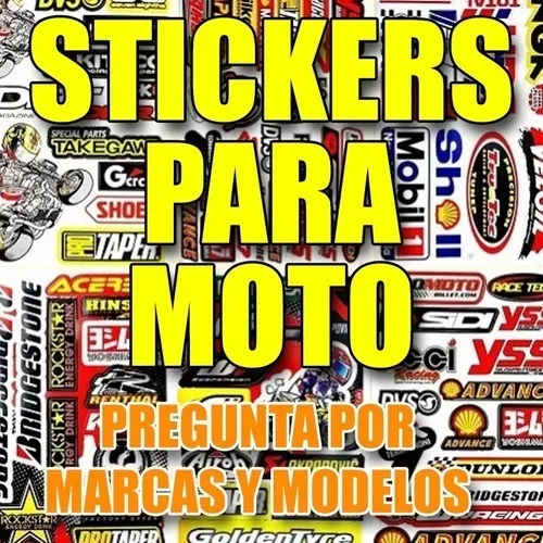 Stickers Vinil Calcomanias Impresion Para Motocicletas