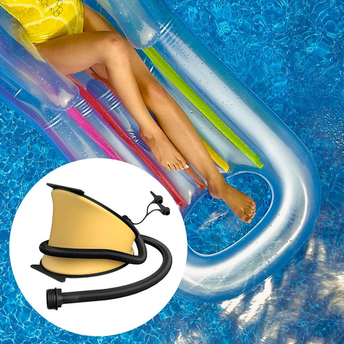 - Bomba De Pie Compacta Portátil Inflable Para Juguetes
