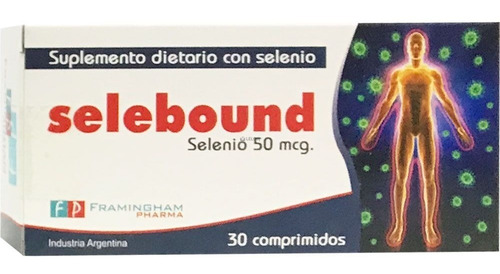 Selebound X 30 Comp Selenio Organico Antioxidante Original