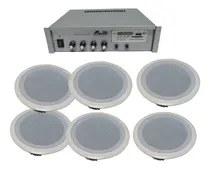 Comprar Combo Sonido Música Funcional 6 Parlantes + Amplificador