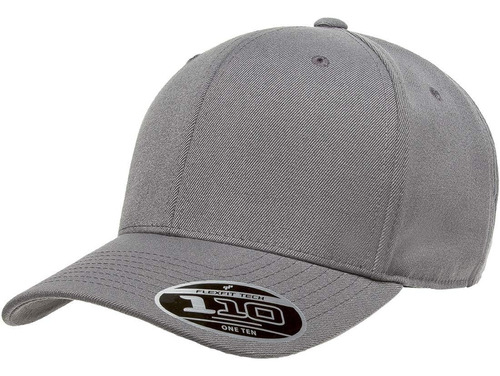 Gorra Flexfit 110 Pro-formance Para Hombre, Color Gris, Tall