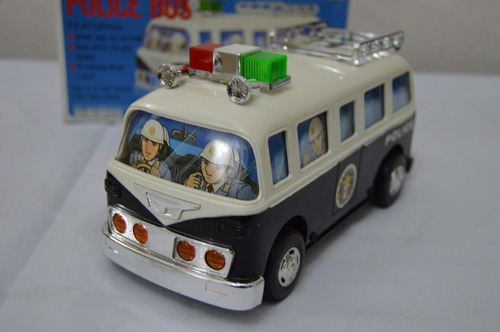 Yonezawa Japan Japon Police Bus - 1970 - Nuevo En Caja