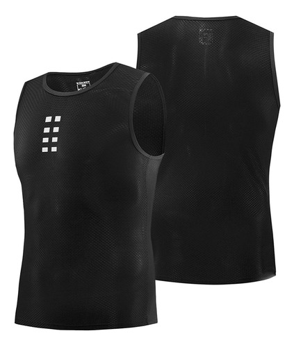 Camiseta Interior Vest Bike Quick Dry Fitness Sin Mangas Par