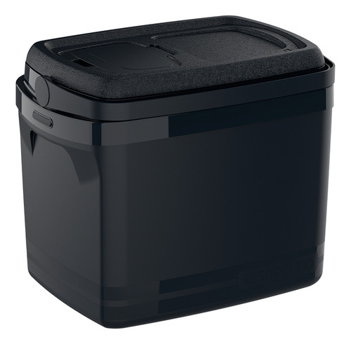 Conj 3 Caixas Termica 32/12/5lts Preto Soprano