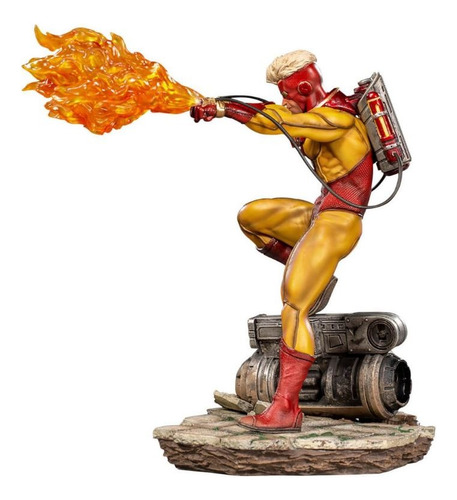 Pyro X-men 1/10 Iron Studios Ja Exposto