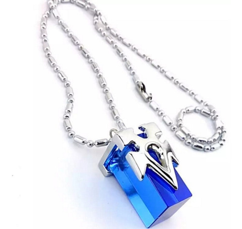 Sword Art Online - Cristal Collar Kirito Asuna Sinon Azul