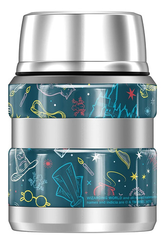 Termo Comida Harry Potter Hogwarts Patron Magico Thermos