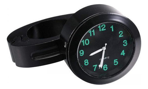 3 Reloj De Manillar De Motocicleta, Mini Reloj Digital A