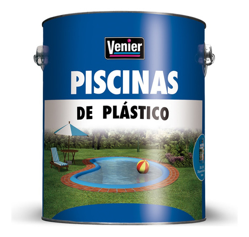 Piscinas Venier  Piletas Plasticas | Azul | 4 Lt