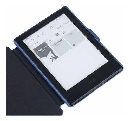 Funda Magnetica Protector Case Kindle 8 Gen Colores Color Azul Oscuro