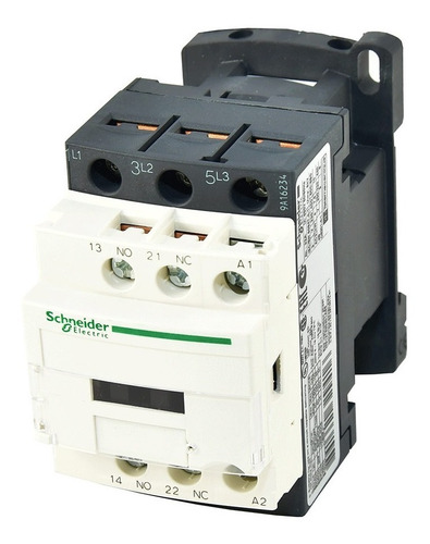 Contactor Tripolar 12a Schneider 1na 1nc 220vca Lc1d12