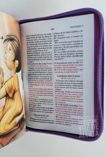 Biblia Para Niños Amigos Por Siempre Rvr1960 Rosa Con Cierre | Envío gratis