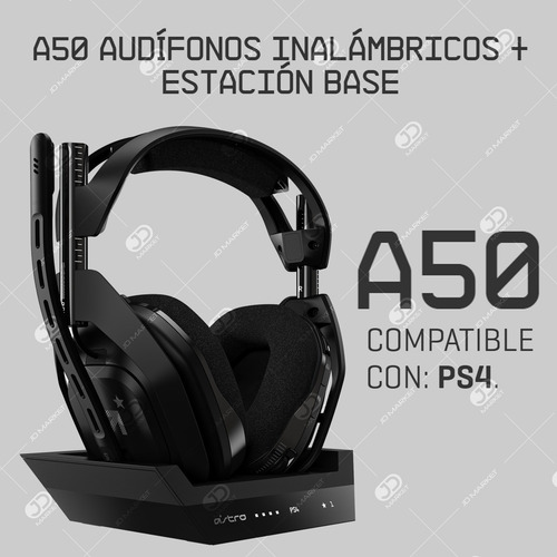 Imagen 2 de 9 de Diadema Inalámbrica Astro A50 + Estación Base, Ps4, Pc/mac