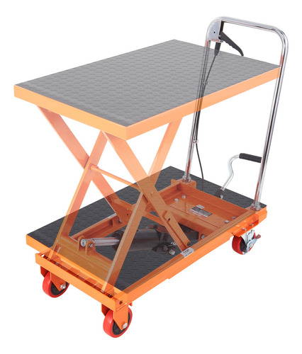 Vevor Hidráulico De Mesa Elevadora Tijera Individual 720mm