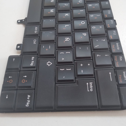 Teclado Original Laptop Dell Latitude E6420 Sin Puntero Negro Español (latinoamericano) (Usado)