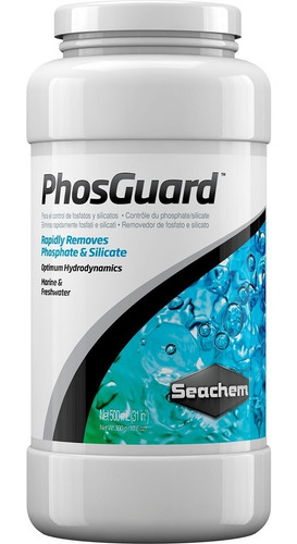 Fosfato Silicato Phosguard Seachem 500ml Rinde 1175 Litros