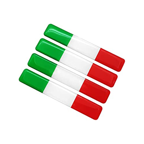 Emblema De Bandera De Italia Italiana De Epoxy Suave Y ...