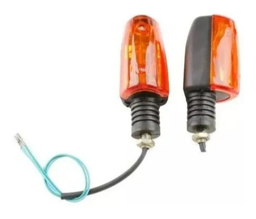 Farol Giro Zanella Rx150-honda Storm Negro Ambar Nsu /global