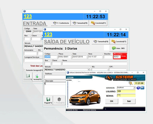 Código Fonte Do Sistema De Estacionamento Rotativo