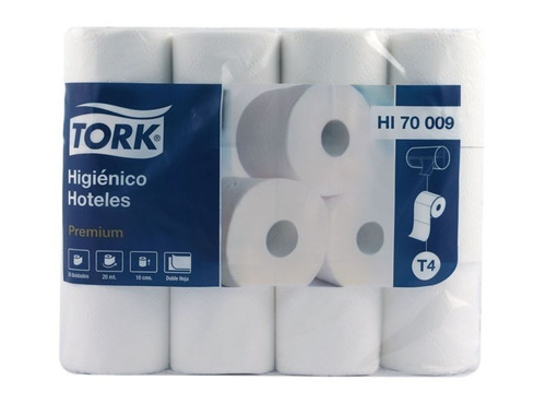 Papel Higiénico Tork 20 Metros Doble Hoja X 48 Unidades