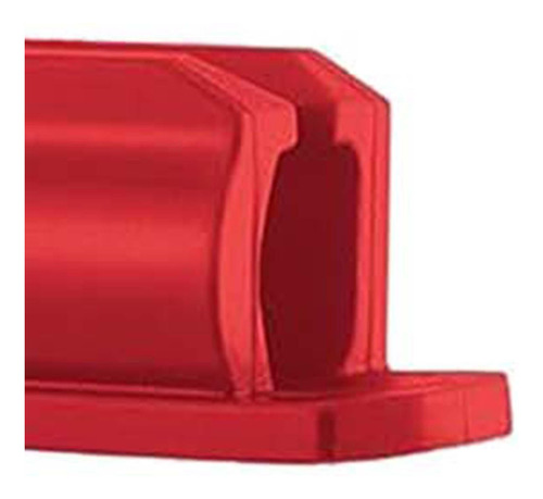 Portalápices De Silicona Adhesiva De 10 Piezas Fiable Rojo