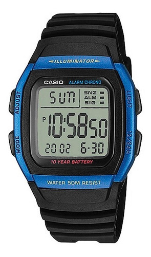 Reloj Hombre Casio W-96h Digital Colores / Lhua Store