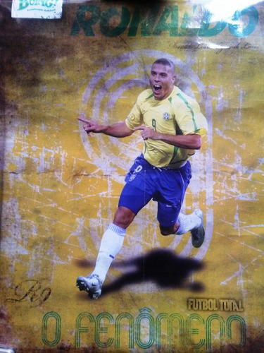 Afiche De Fútbol 2 X 1 Ronaldo  Us$ 10,00