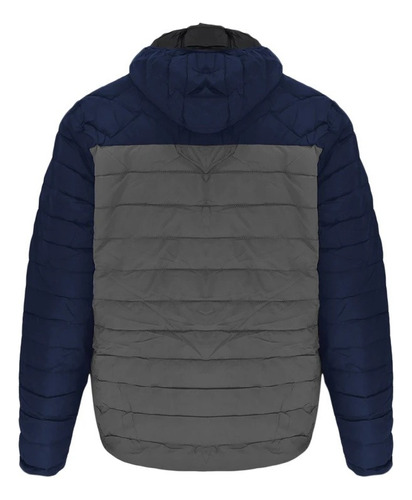 Campera Hombre Importada Inflable Con Capucha Combinada