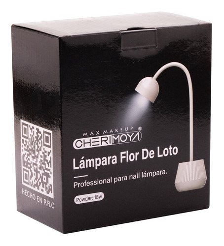 Cabina Lámpara Inalámbrica Flor Uv 18w Cherimoya Soft Gel