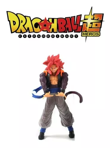 Estatua Goku ssj 4 Dragon ball action figure boneco super Sayajin