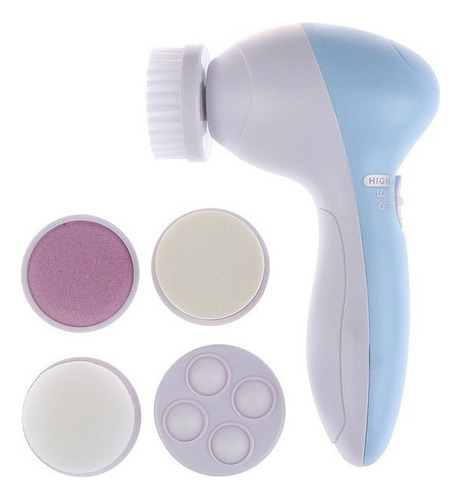 Escova Eletrica Limpeza Massageador Facial 5 Em 1 Limpeza Ro