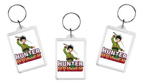 Llaveros Hunter X Hunter Personalizados Souvenirs X10