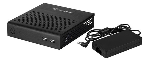 Silverstone Technology Thin Mini Itx Aluminum Case With