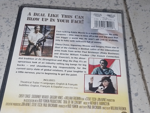 Película Deal Of The Century En Dvd Subtitulada (Usado)