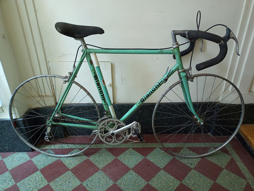 Bicicleta Bianchi Italiana Verde Claro 54 Cm (Usado)