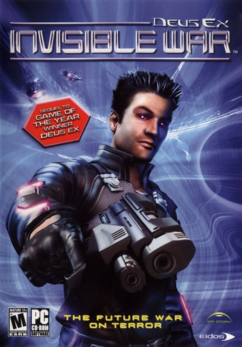 Deus Ex Invisible War Pc Lacrado Versão Brasileira Raridade